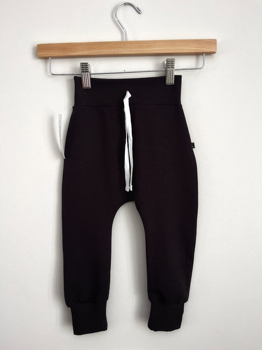 Noah Harem Pants - Black Bean